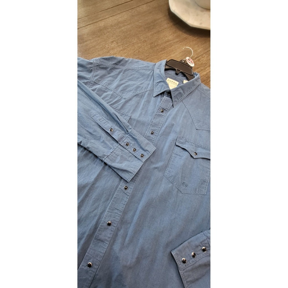 Vintage Roper Western Rodeo Shirt Mens 3XLT Pearl Snaps Long Sleeve #78